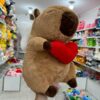 Capibara - Carpincho 40cm con corazon