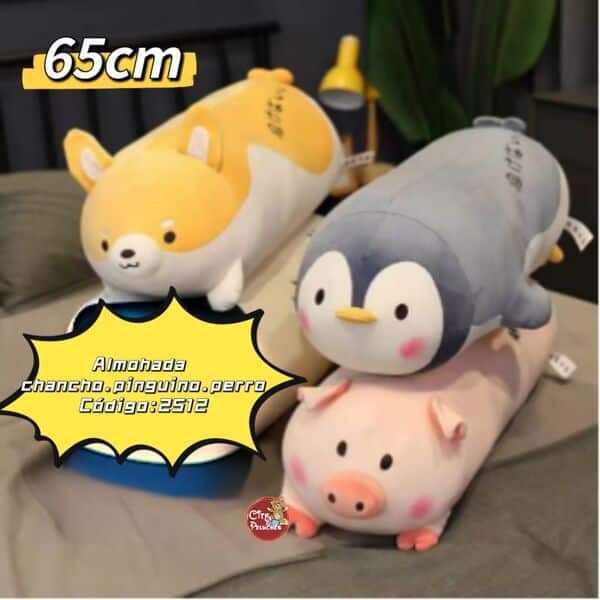 Almohada Animales65cm