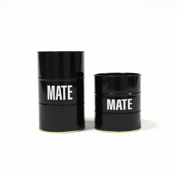 Par de Latas Tambor Mate