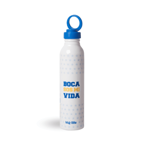 Botella Aluminio BLANCO F?TBOL 500ml