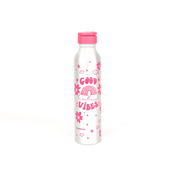 Botella Aluminio GOOD VIBES 500ml