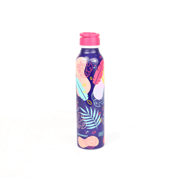 Botella Aluminio FLOWER 500ml
