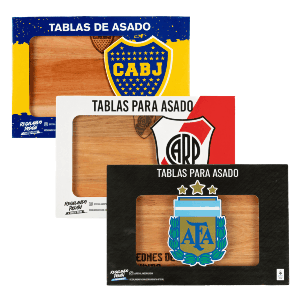 Tabla Plato Asado ? F?TBOL LICENCIA OFICIAL