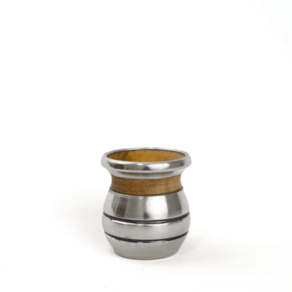 Mate Algarrobo Aluminio ? Sin Pie Cortado