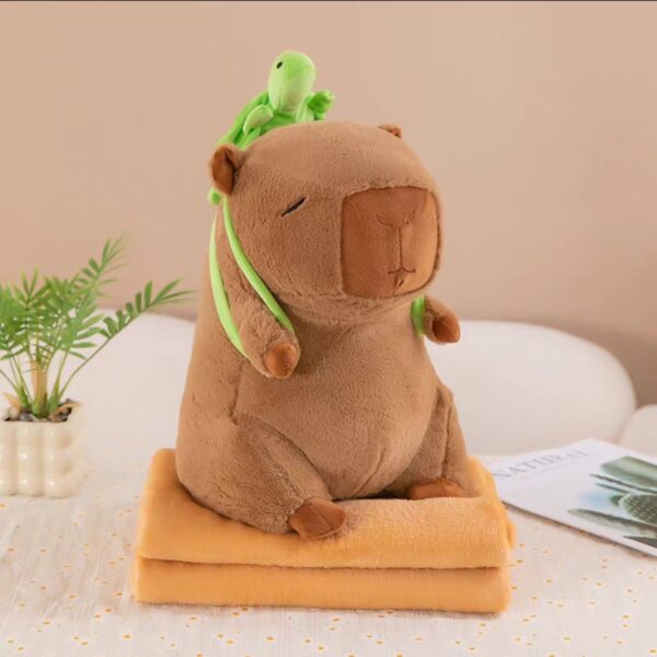 capibara con manta 35cm