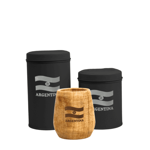 Set de Tres Madera Grabado