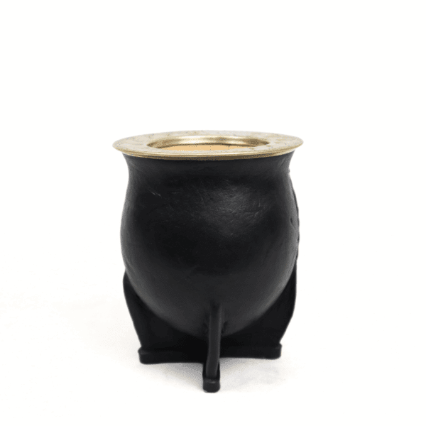 Mate Camionero Calabaza ? Alpaca Cincelado