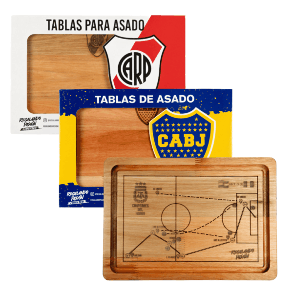 Tabla Asado Chica ? F?TBOL LICENCIA OFICIAL