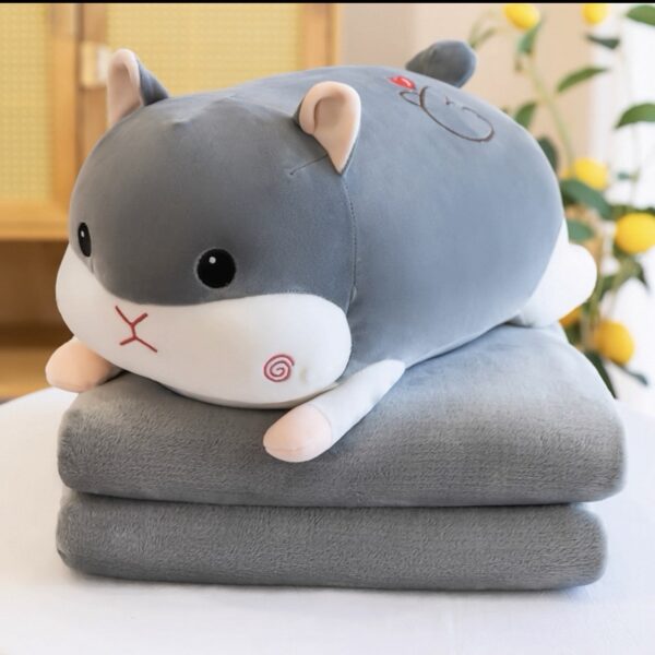 Hamster con manta
