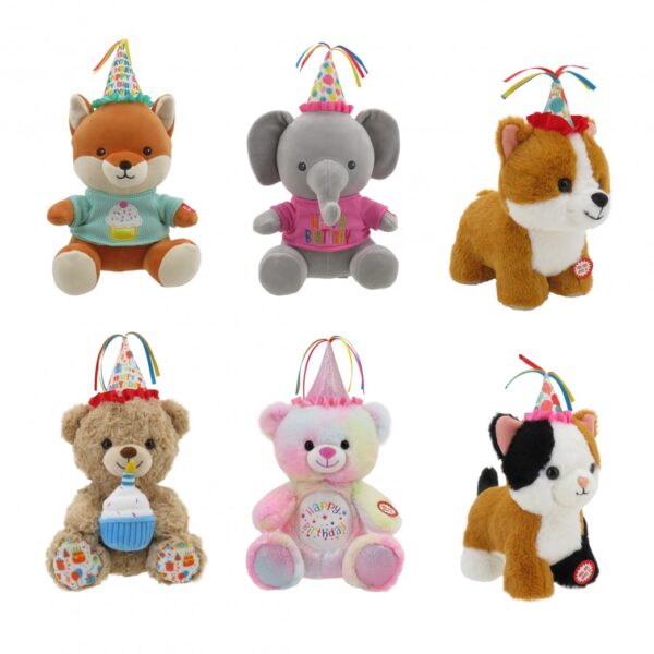 Animales 21 cm  Con Bonetes
