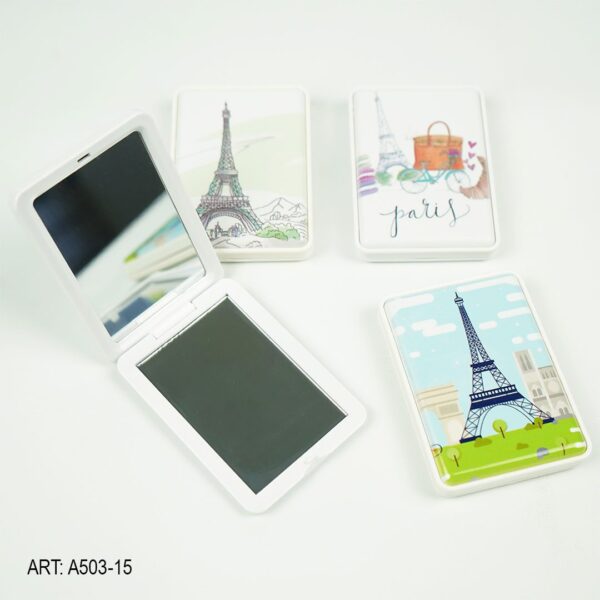 ESPEJO DE CARTERA ESTAMPADOS PARIS A503-15-480