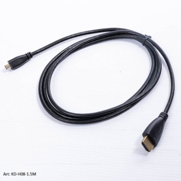 CABLE HDMI/M-HDMI KD-H08-1.5M