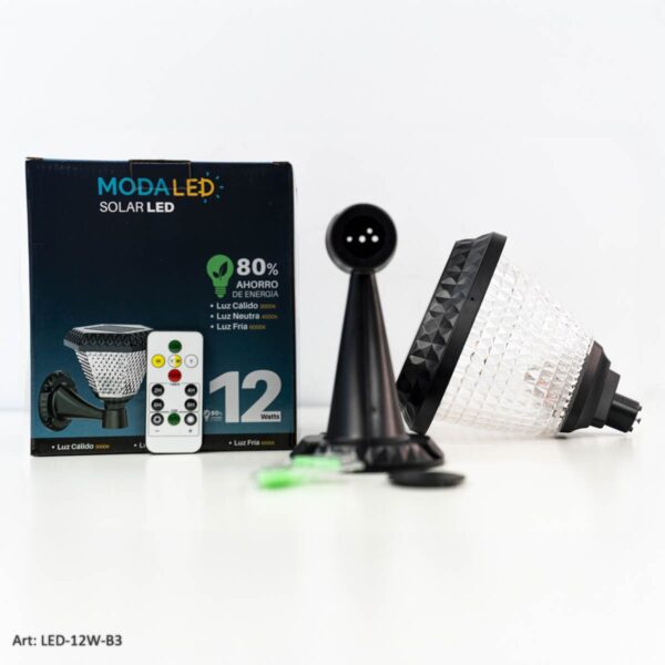 APLIQUE LED SOLAR LED-12W-B3
