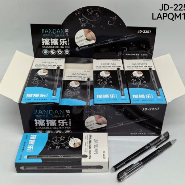 LAPICERA BORRABLE COLOR NEGRO JD-2257H