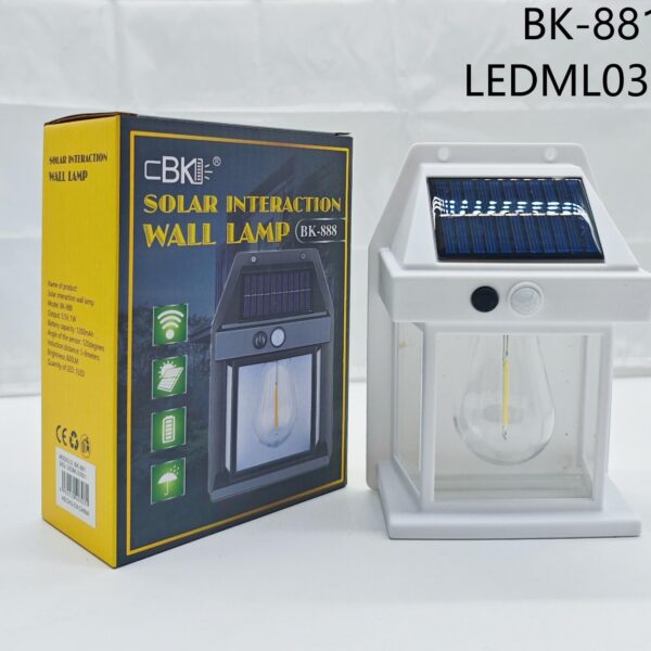 LUZ PARED SOLAR BK-881