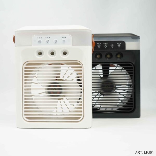 VENTILADOR CON HUMIFICADOR PORTÁTIL LFJ01