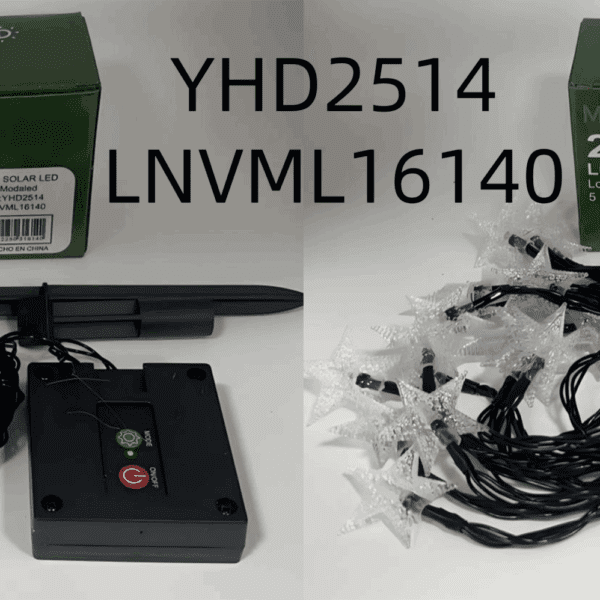 LUZ LED SOLAR ESTRELLA CALIDA YHD2514
