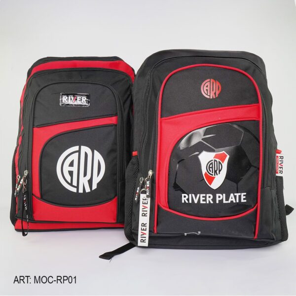 MOCHILA RIVER PLATE 2 DISE?OS MOC-RP01