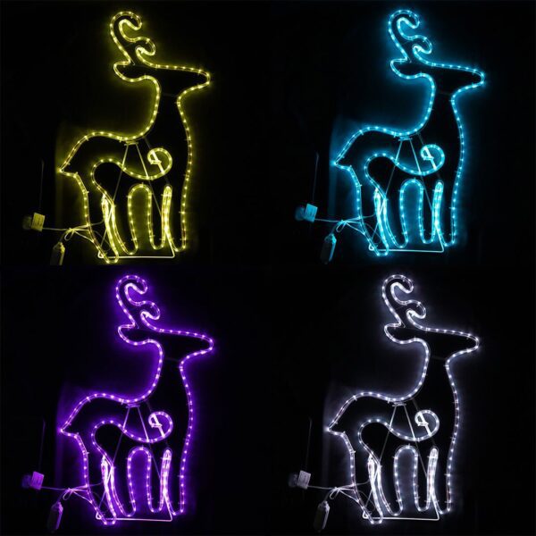 LUZ CON FORMA RENO (MULTICOLOR) SDD-2518
