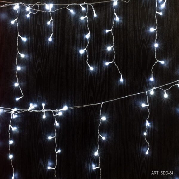 LUZ LLUVIA LED 96 LUCES FRIA SDD-84
