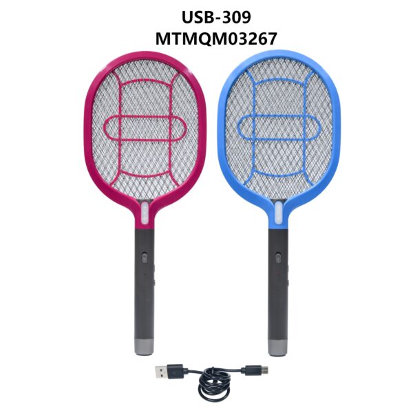 RAQUETA MATA MOSQUITO RECARGABLE USB USB-309-50
