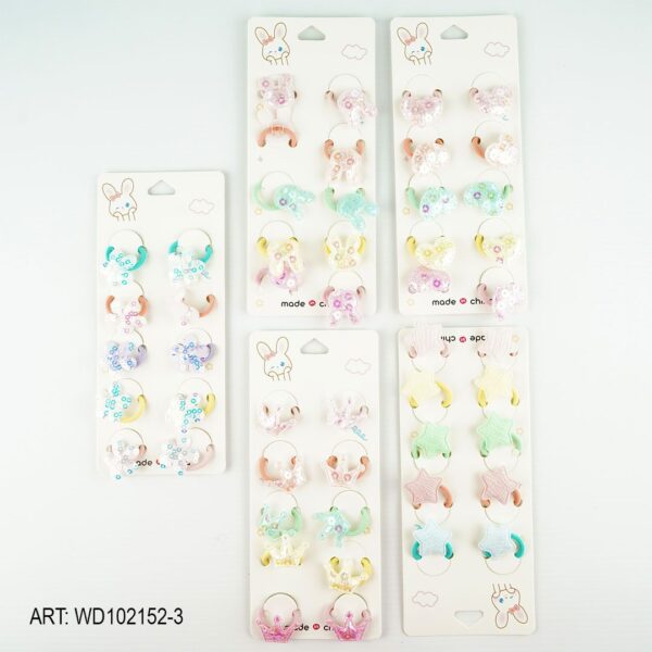 SET COLITA DE PELO INFANTIL WD102152-3
