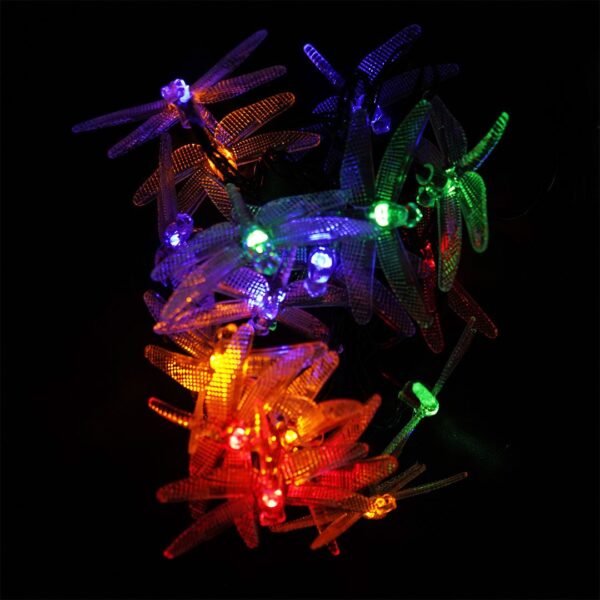 LUZ LED SOLAR LIBELULA MCOLOR YHD2505