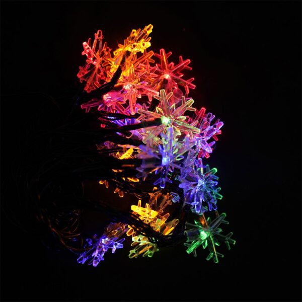 LUZ LED SOLAR NIEVE MCOLOR YHD2515