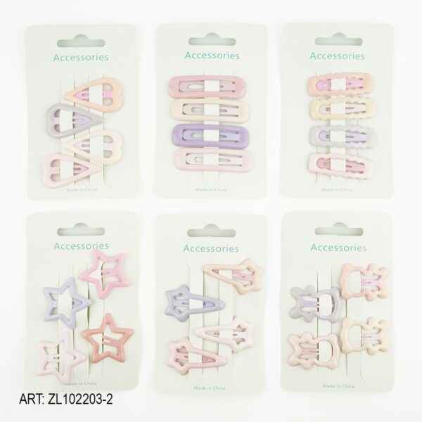 HEBILLAS TIC TAC 4PCS ZL102203-2