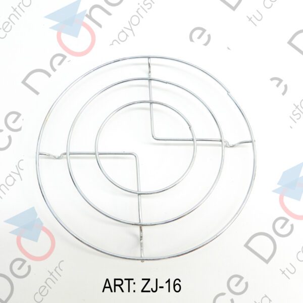 Base De Plato 16 Cm Acero Inoxidable ZJ-16