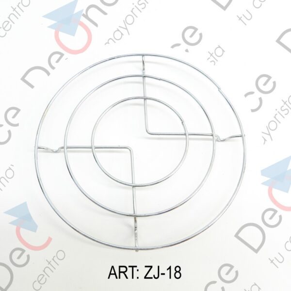 Base De Plato 18 Cm Acero Inoxidable  ZJ-18