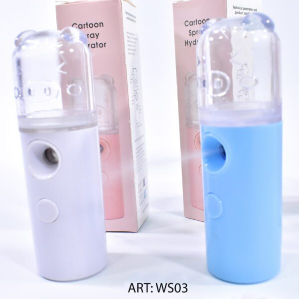 Humidificador Facial Recargable Varios Colores WS03