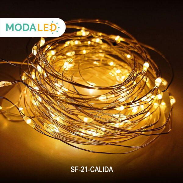 ALAMBRE DE LUZ LED CÁLIDA SF-21-C