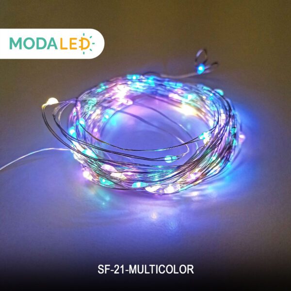 ALAMBRE DE LUZ LED MULTICOLOR SF-21-MCOLOR