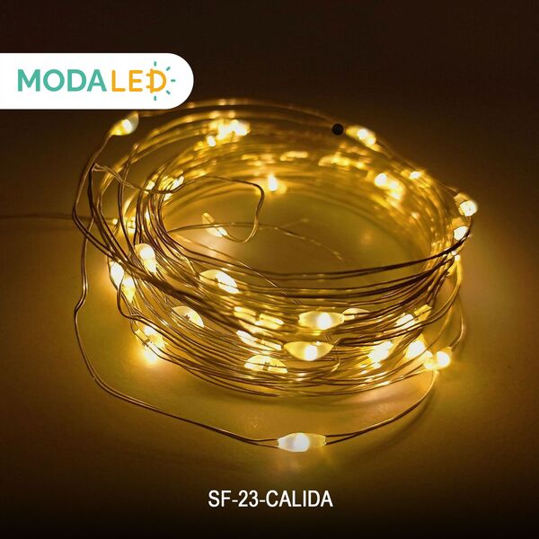 LUZ HILO DE ALAMBRE LED CALIDA SF-23-C