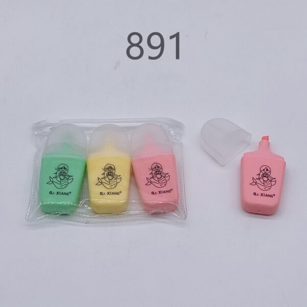 RESALTADORES MINI, 3 COLORES 891-3