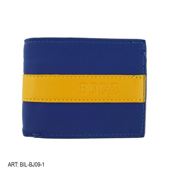 BILLETERA HOMBRE BOCA JUNIORS BIL-BJ09-1